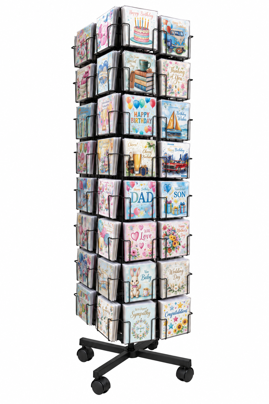 Elegance Square Full Set (64 pocket stand)