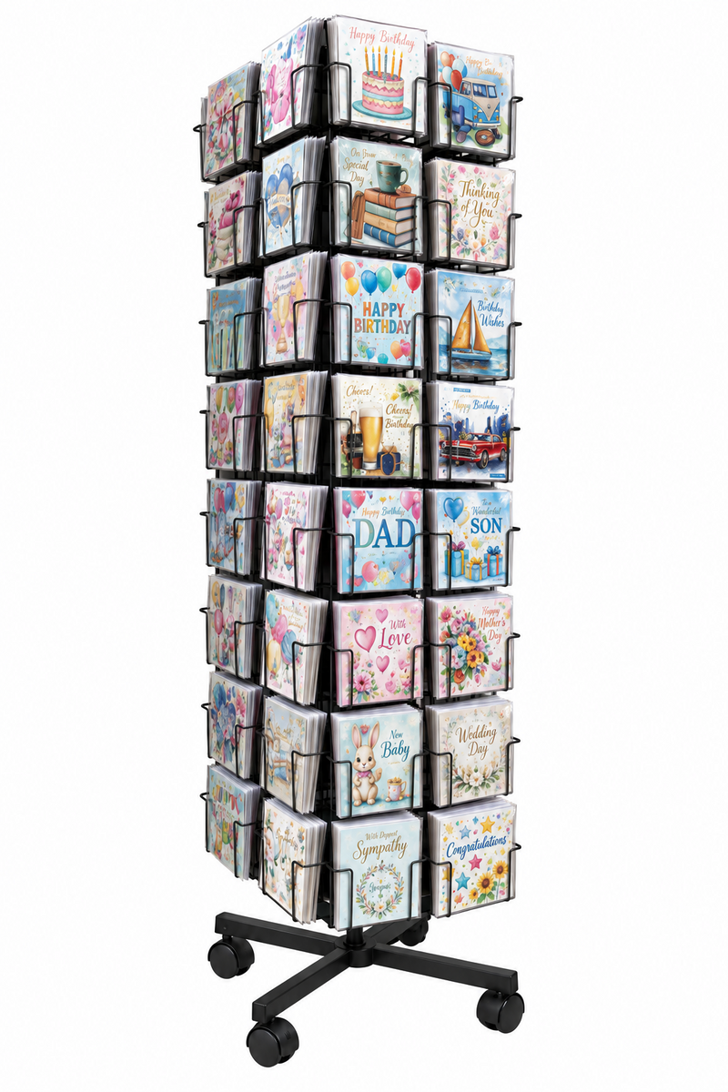 Elegance Square Full Set (64 pocket stand)-zoom-