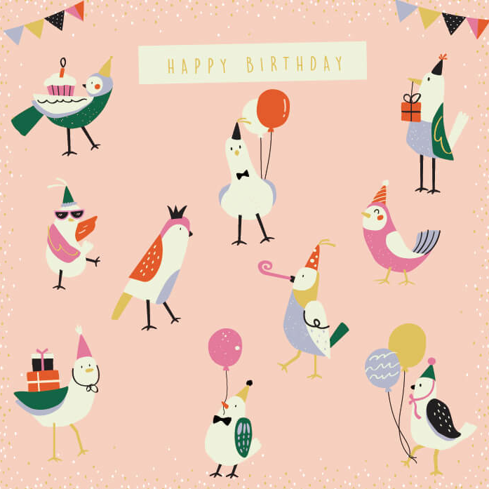 Premium Happy Birthday (12pcs/pk)-zoom-