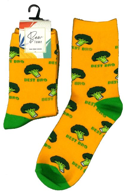 Sew Funny Socks - Best Bro (5/pack)