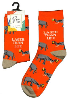 Sew Funny Socks - Lager Than Life (5/pack)