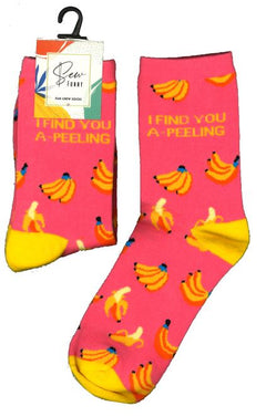 Sew Funny Socks - I Find You A-Peeling (5/pack)