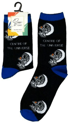 Sew Funny Socks - Centre Of The Universe (5/pack)