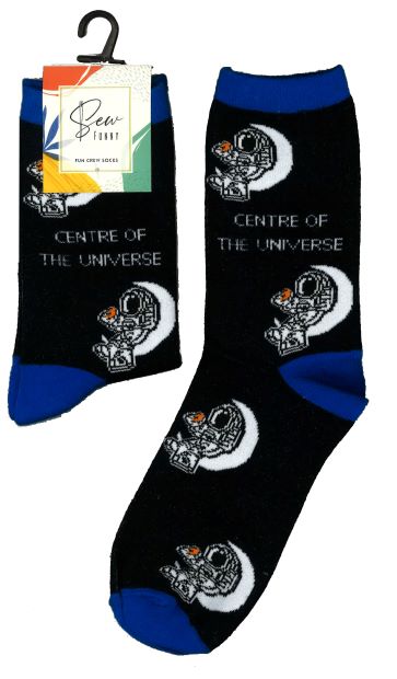 Sew Funny Socks - Centre Of The Universe (5/pack)