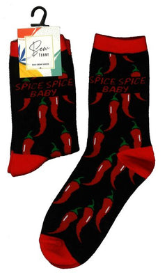 Sew Funny Socks - Spice Spice Baby (5/pack)