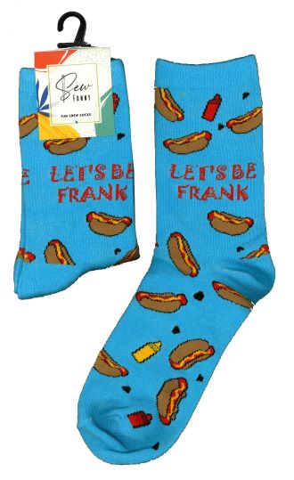 Sew Funny Socks - Let's Be Frank (5/pack)