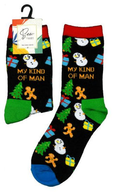 Sew Funny Socks - My Kind Of Man (5/pack)