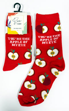 Sew Funny Socks - You're the apple of my eye