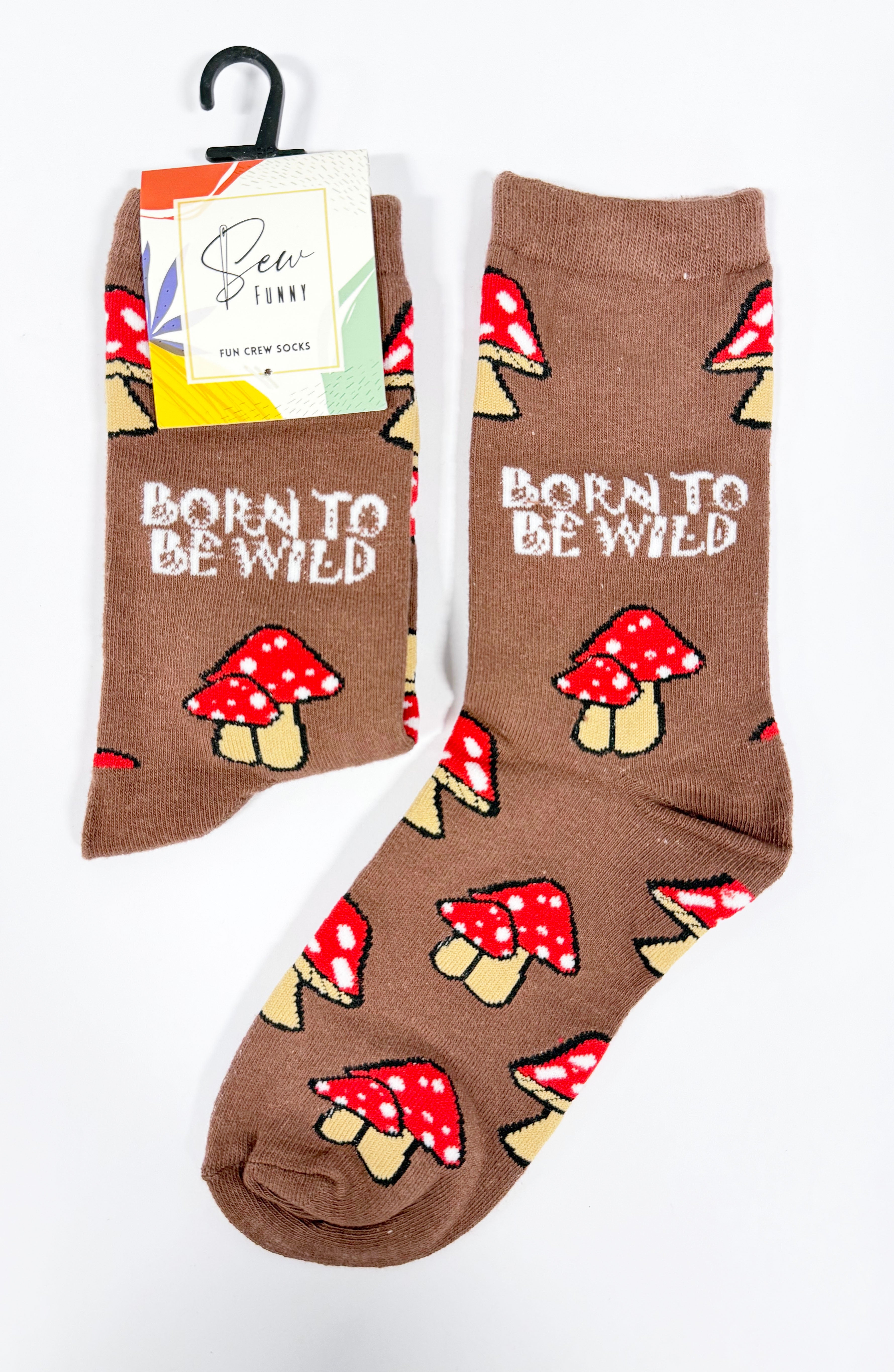 Sew Funny Socks - Born to be wild