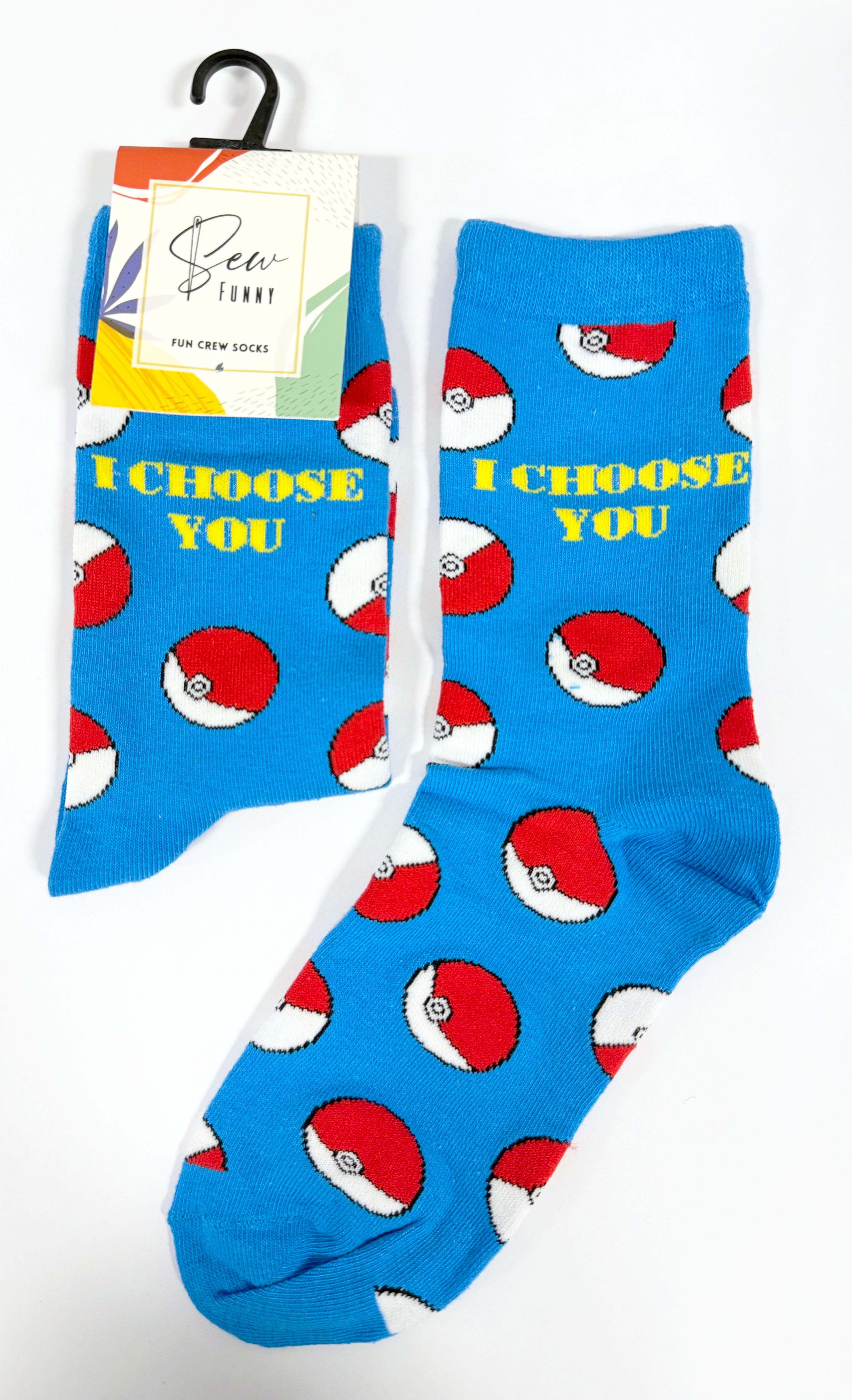 Sew Funny Socks - I choose you