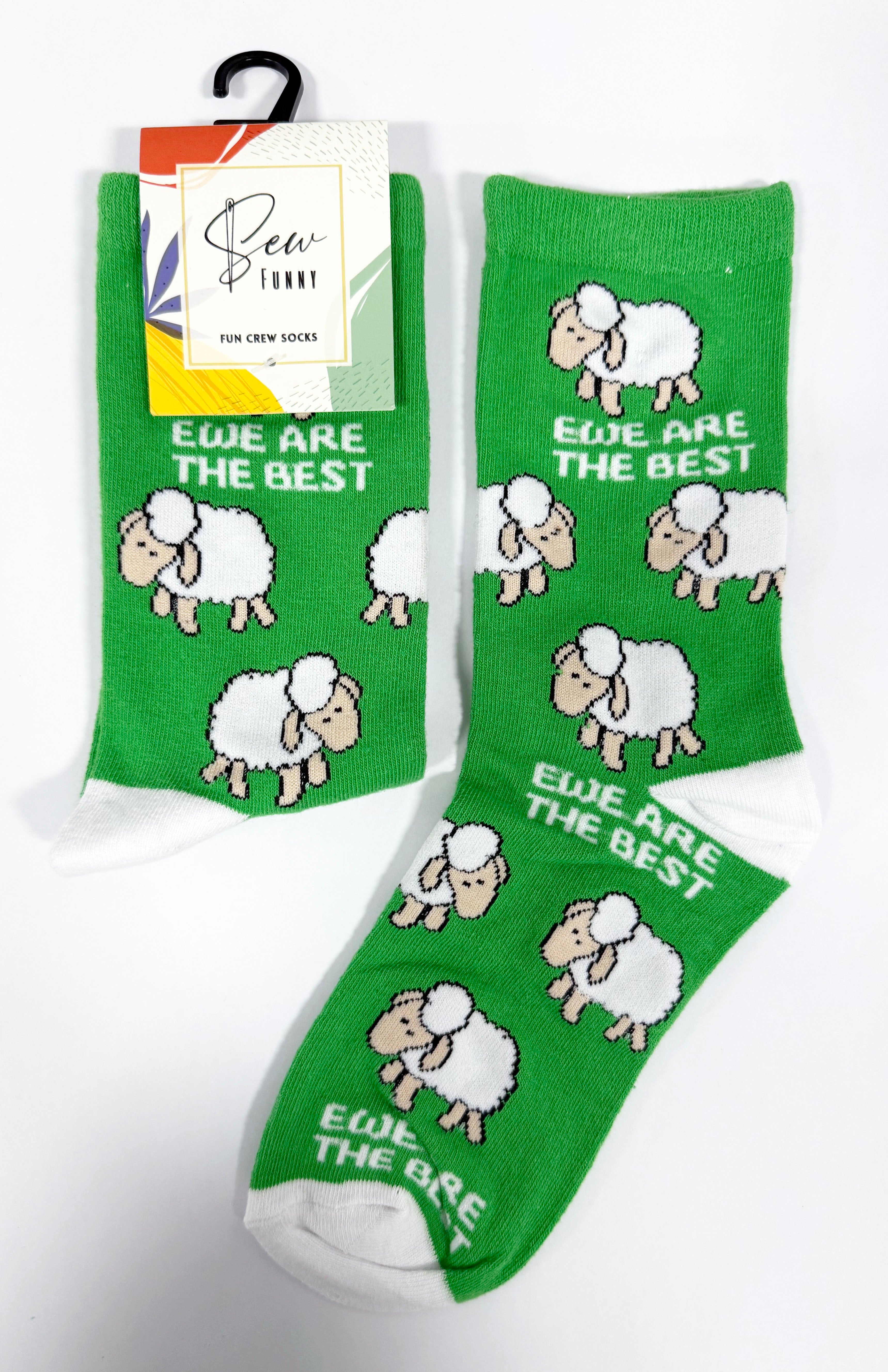Sew Funny Socks - Ewe are the best