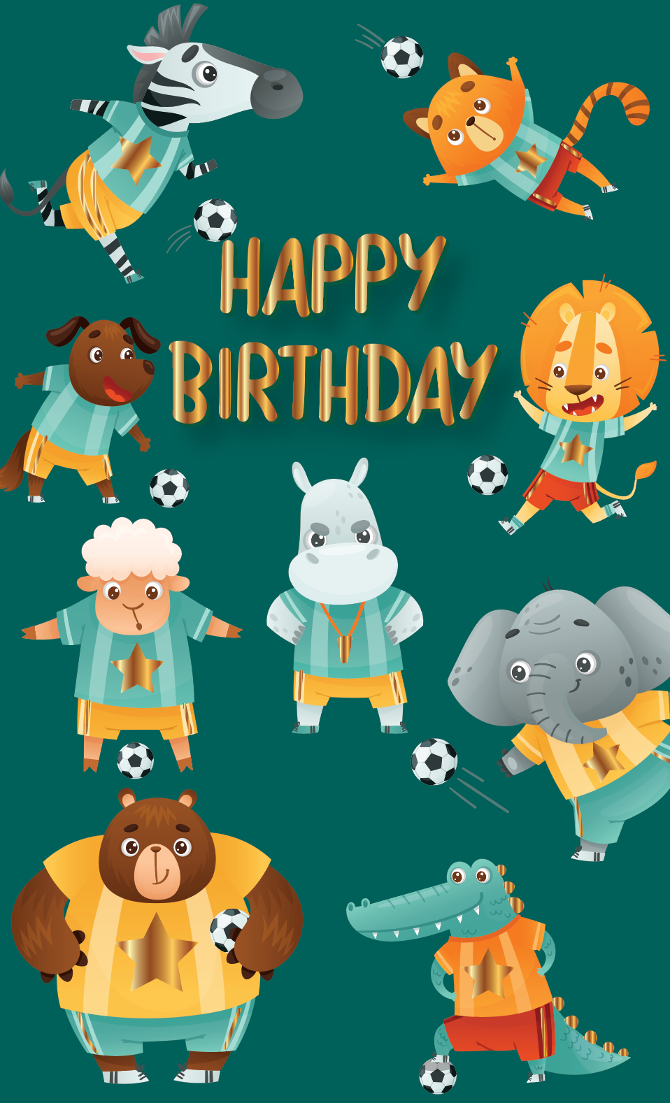 Urban male birthday