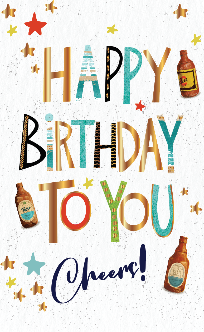Urban male birthday