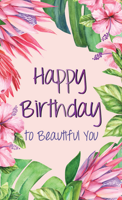Urban female birthday