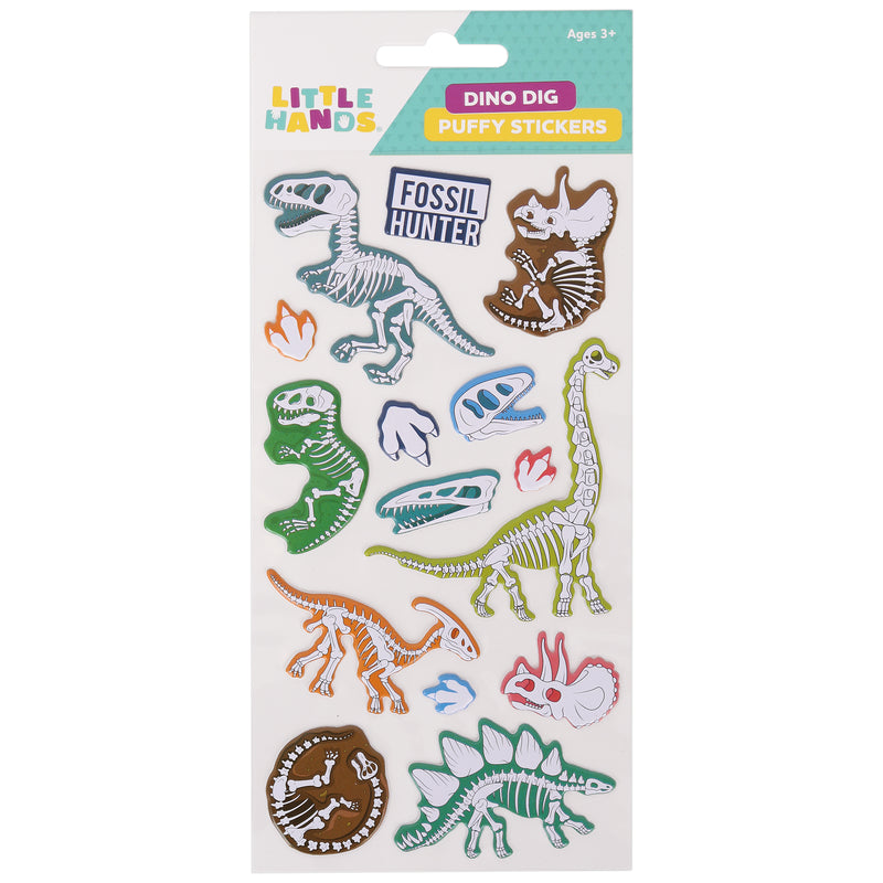 STLHDD: Puffy Stickers - Dinosaur Dig (12pcs/pk)-zoom-