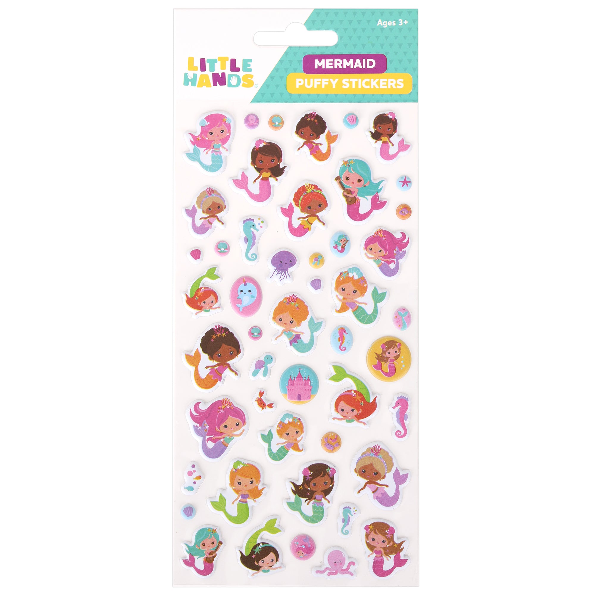 Squishy Stickers - Mermaids