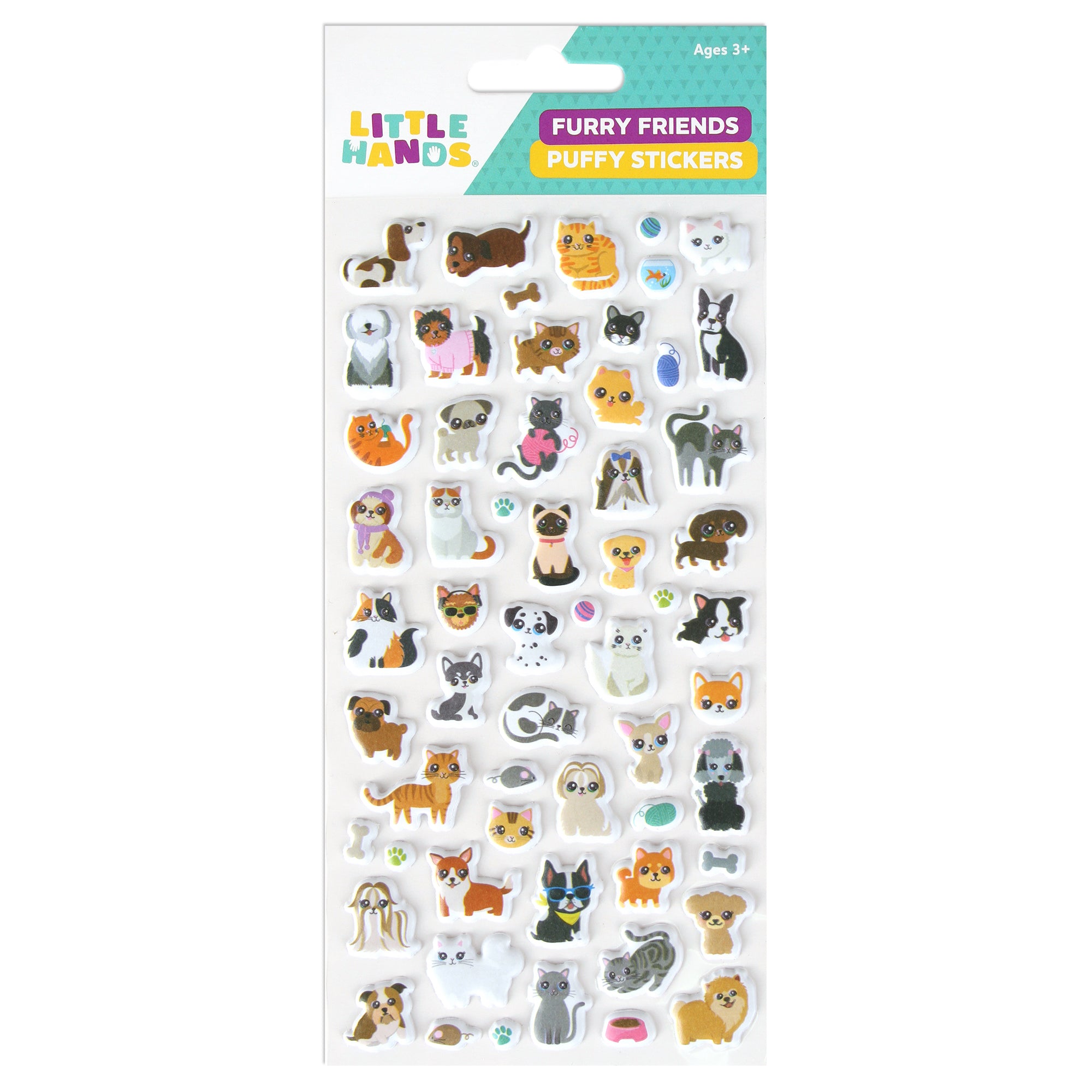 Squishy Stickers - Puppies & Kittens