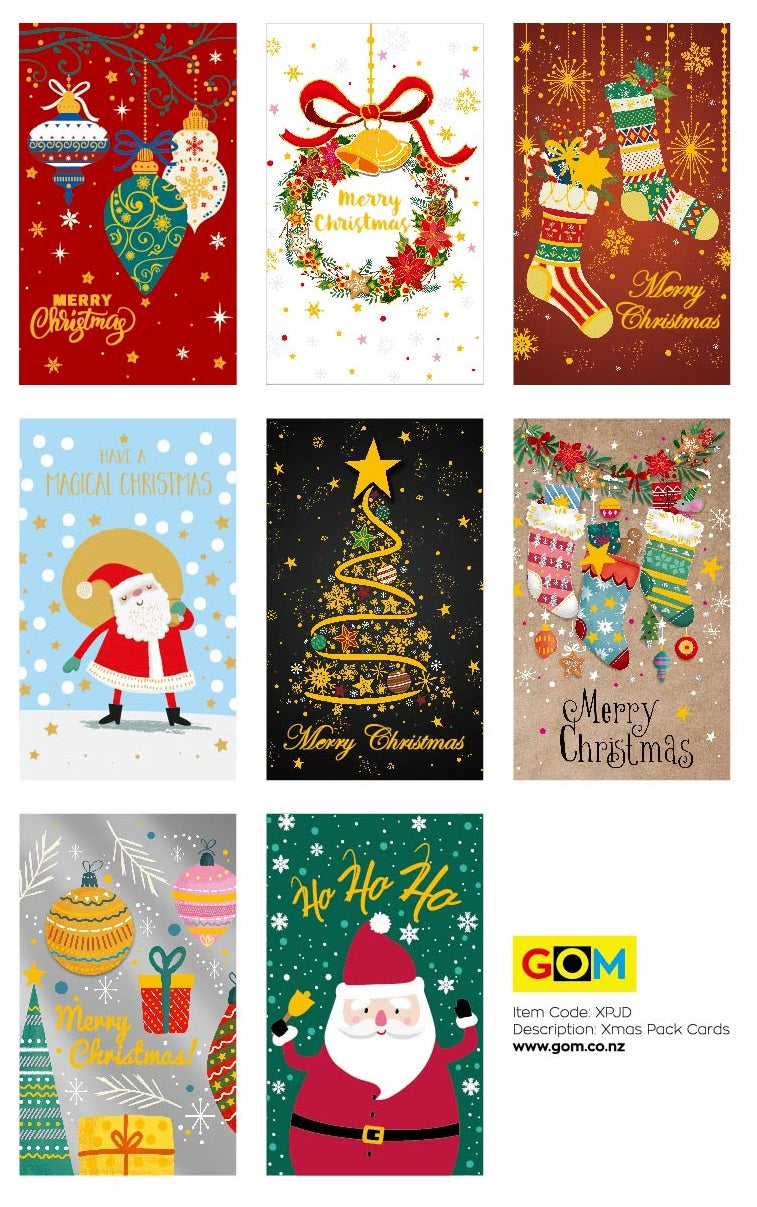 Christmas Pack Card