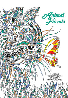 Adult Colouring Book - Animal Friends