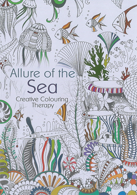 CBADAS: Adult Colouring Book - Allure of the Sea (5pcs/pk)-zoom-