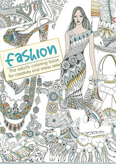 Adult Colouring Book -  Fashion