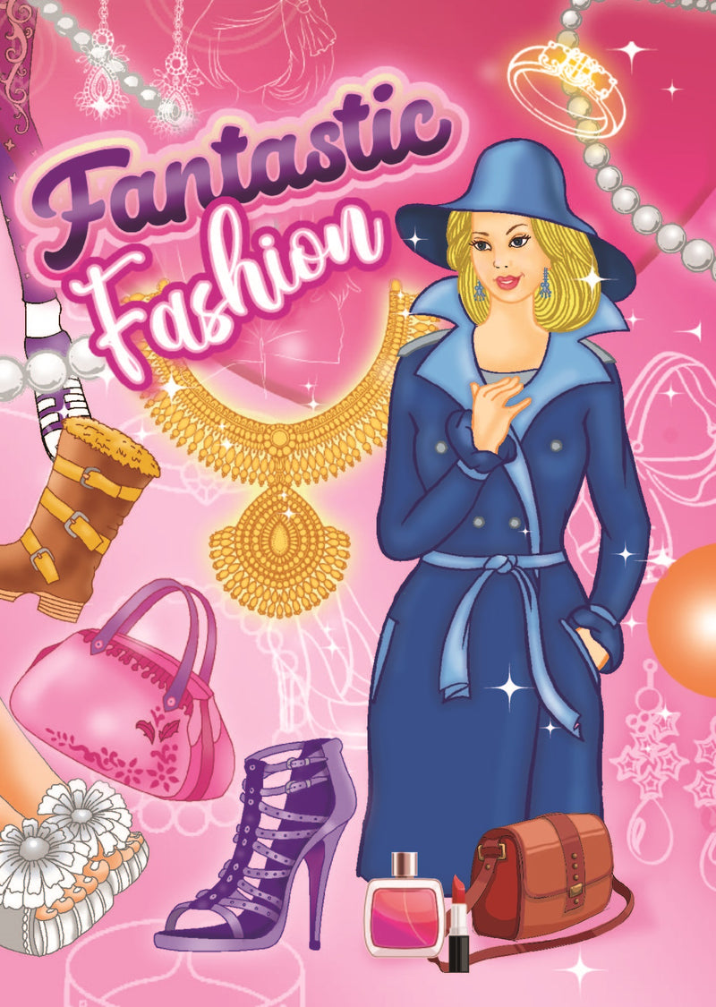 CBCBFF: Colouring Book: Fantastic Fashion (10pcs/pk)-zoom-