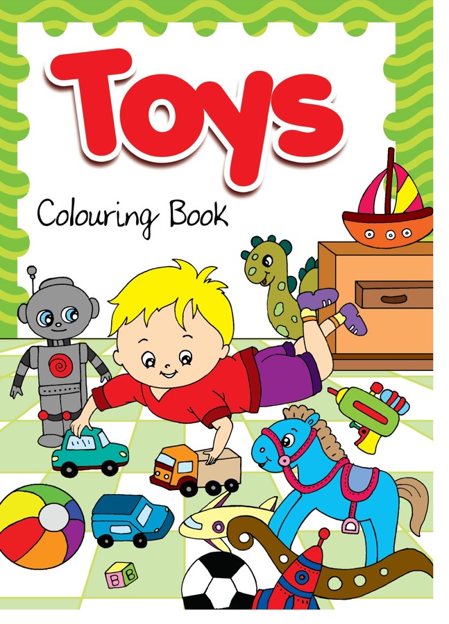 CBCBTO: Colouring Book: Toys (10pcs/pk)