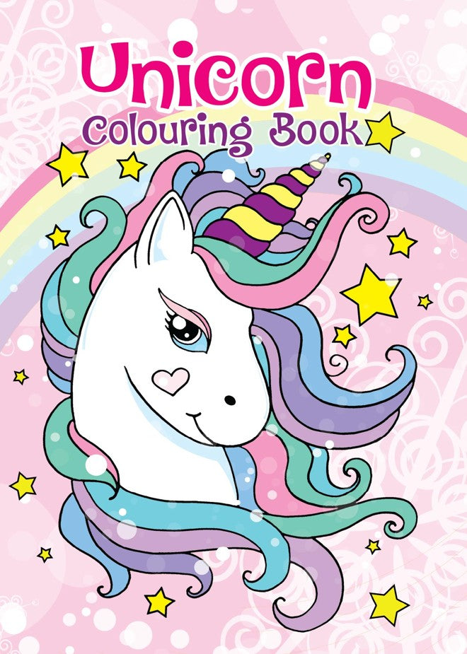 CBCBUN3: Colouring Book: Unicorn (10pcs/pk)