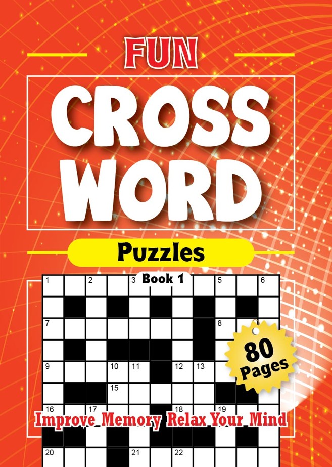 CBCW01: Crossword Book 1 (5pcs/pk)