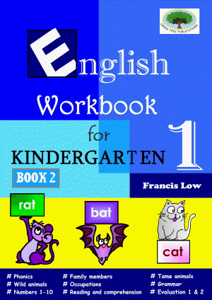 CBK1E2: Book Kindergarten 1 - English Workbook 2 (10pcs/pk)-zoom-