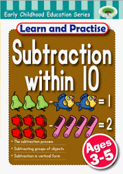 CBLPS10: Learn & Practise: Subtraction within 10 (10pcs/pk)-zoom-