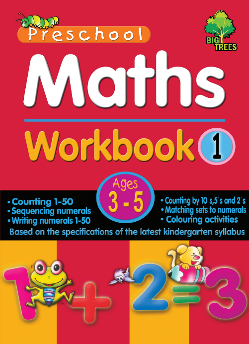 Pre-School Maths Workbook 1 (10pcs/pk)-zoom-