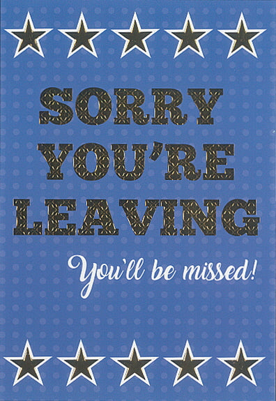 Deluxe - Sorry You're Leaving