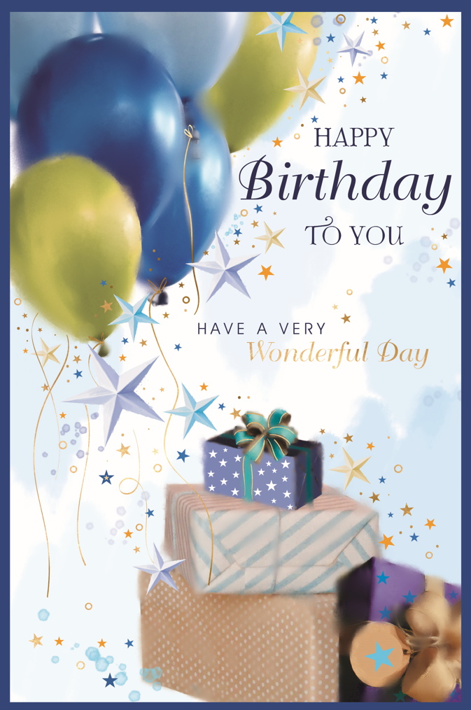 EL1411: Elegance Happy Birthday (6pcs/pk)-zoom-