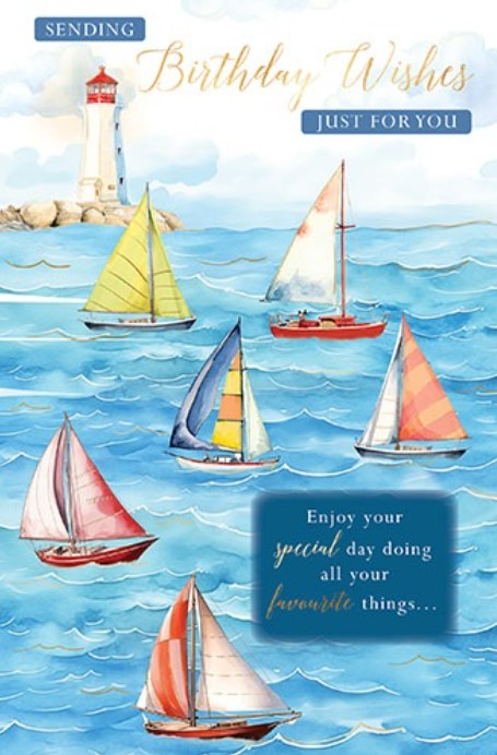 EL1445: Elegance Happy Birthday (6pcs/pk)-zoom-