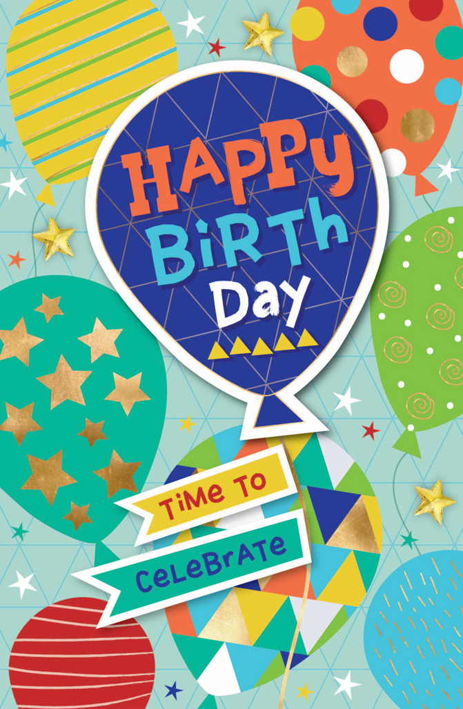 HW1258: Handiworks Birthday (6pcs/pk)-zoom-