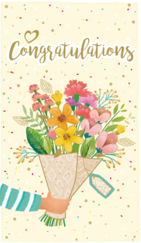 J-card congratulations