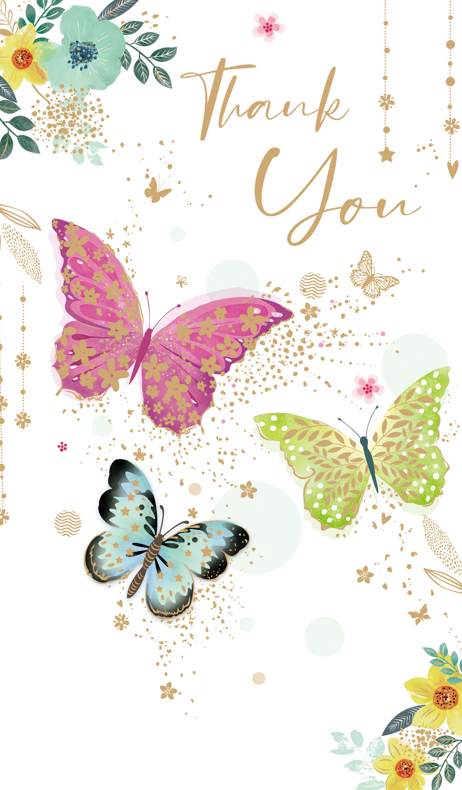 JD263: J-Card Thank you Female (12pcs/pk)-zoom-