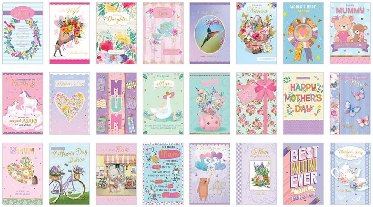 BMDC102: Deluxe Mother's Day Assorted 48pcs (No Stand)