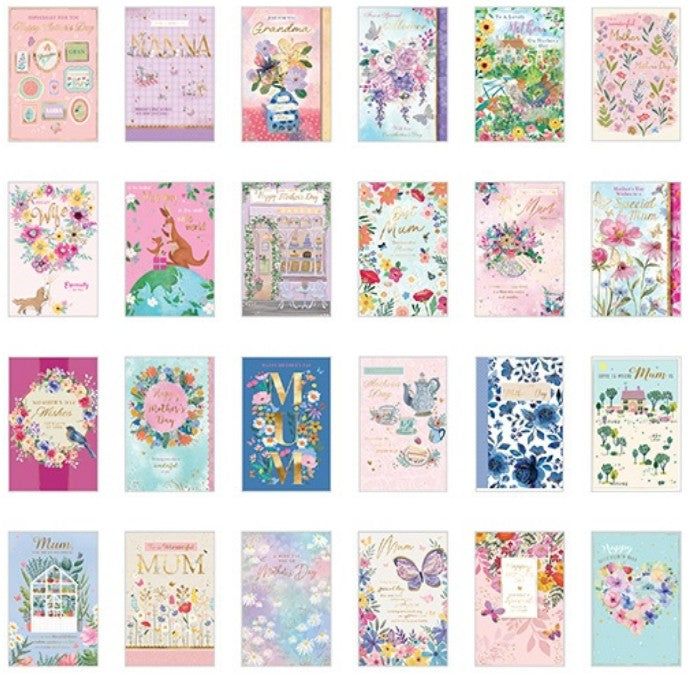 BMDC070: Elegance Mother's Day Assorted 48pcs (No Stand)