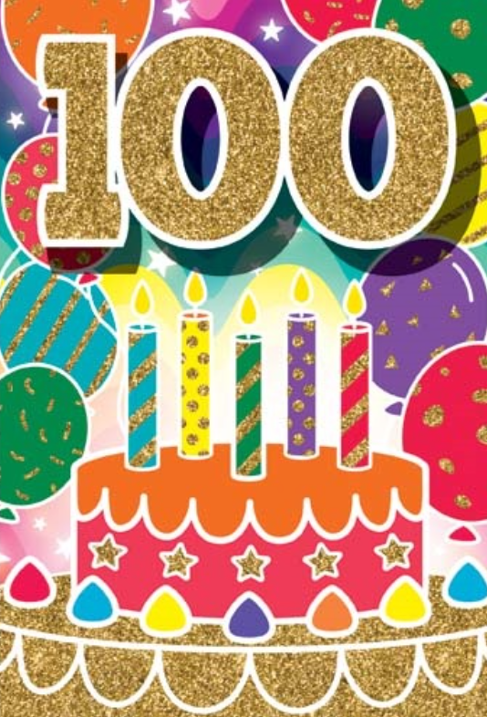 PA-100G-B: Party Age 100 Generic (6pcs/pk)-zoom-