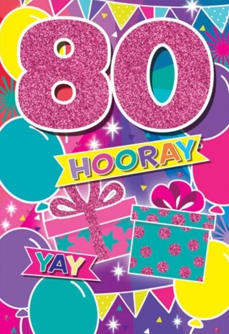 PA-80F-C: Party Age 80 Female (6pcs/pk)-1