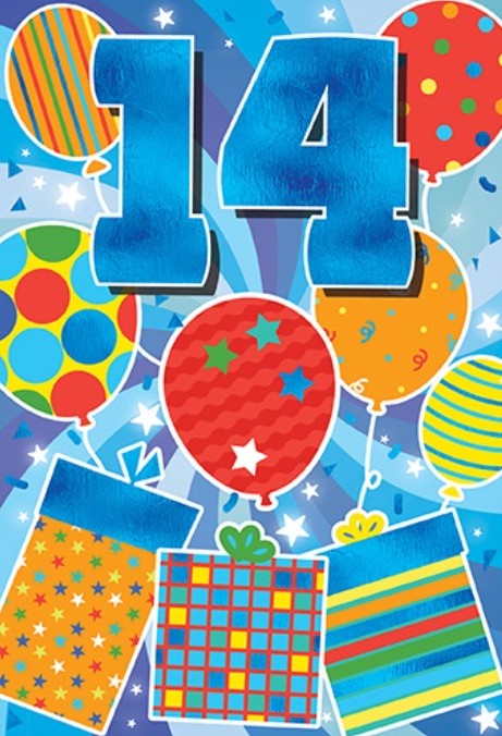 PA-14M-C: Party Age 14 Male (6pcs/pk)