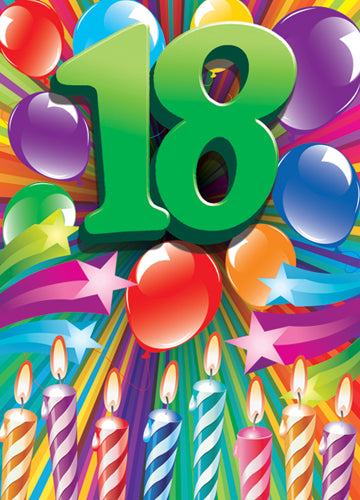PA-18G: Party Age 18 General (6pcs/pk)-zoom-