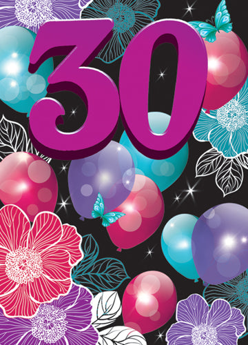 PA-30F-A: Party Age 30 Female (6pcs/pk)-zoom-