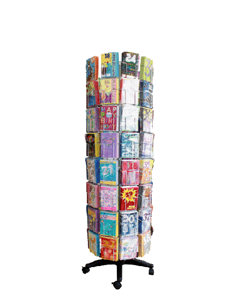 Party Age Card Full Set (80 pocket stand + 80x6 cards)-zoom-