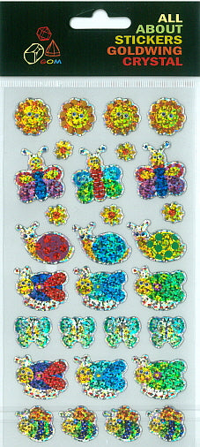 Sticker Crystal Butterflies