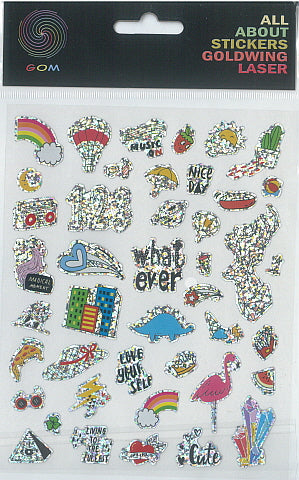 Sticker Laser Nice Day (12pcs/pk)-zoom-