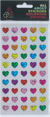 STCRHT: Sticker Crystal - Heart (12pcs/pk)-zoom-