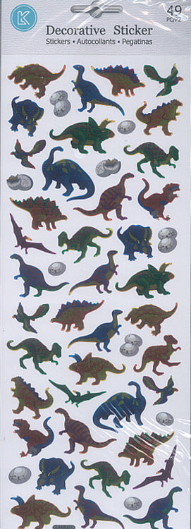 Sticker Foil - Dinosaurs